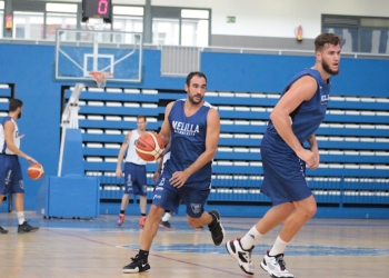 Jugadores de la primera plantilla en una de las sesiones de entrenamientos de pretemporada.