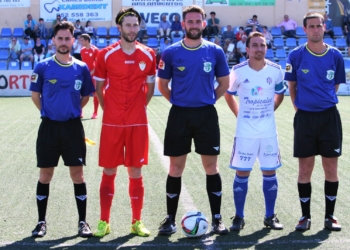 Orellana Cid, de arbitrar en Tercera División, a impartir justicia en un exigente partido como el del domingo.