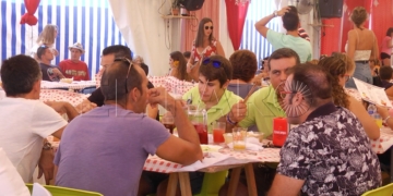 Los responsables de las casetas destacan que los comedores se han llenado en estas fiestas patronales