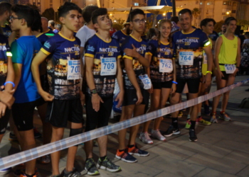 Salida de una e las competiciones atléticas que se han celebrado en nuestra ciudad durante estos últimos meses.