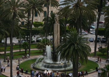 La exposición estará instalada en la Plaza de España