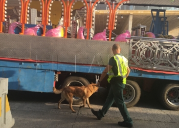 Fuerzas de seguridad se refuerzan en Melilla para evitar polizones tras feria