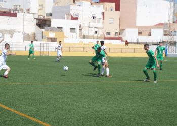 Imagen de uno de los partidos de la Peña Real Madrid como local.