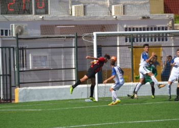 Remate que supuso el único de los goles de este encuentro.