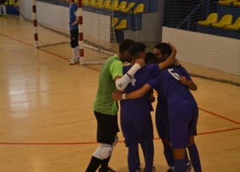 Celebración de uno de los goles de la escuadra de nuestra ciudad