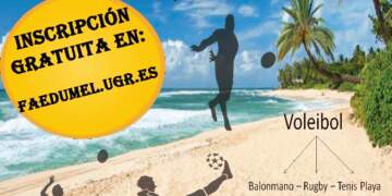 Cartel anunciador del evento que se celebra mañana sábado en la Playa de San Lorenzo.