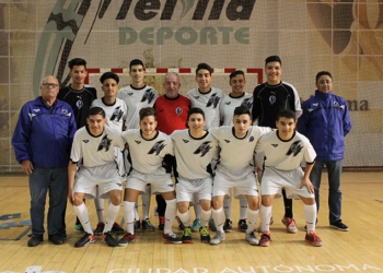 Imagen de la Sub-19 melillense que jugó la previa de la pasada temporada en Ceuta.