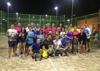 Premiados de las categorías masculina, femenina y mixta