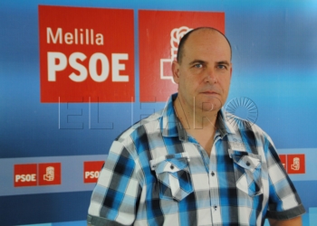 El secretario ejecutivo del PSOE de Melilla, Alfonso Heredia