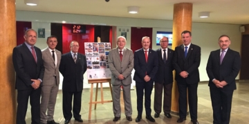 Presidentes de Federaciones Nacionales, junto a las autoridades locales, que estuvieron presentes en la última de las ediciones celebradas en Melilla.