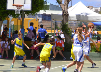 Imagen de la cantera del baloncesto local.