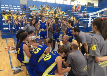 Imagen de uno de los partidos de La Salle, en la presente temporada liguera