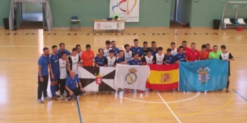 Gran deportividad entre ambos equipos durante todo el enfrentamiento