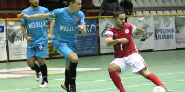 Imagen del partido de este sábado del Melistar