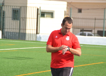 Santi Pérez, técnico de la Peña Real Madrid