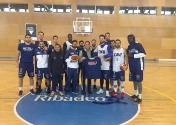 Los melillenses dieron las gracias al CB Ridabeo por las gestiones para la realización de un entrenamiento.