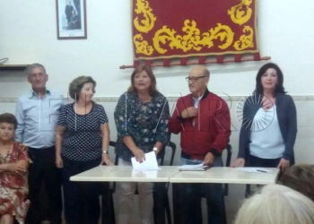 Momento de la asamblea celebrada el pasado .