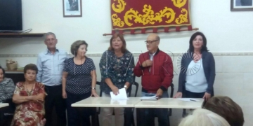 Momento de la asamblea celebrada el pasado .