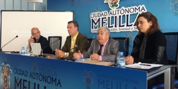 Uno de los momentos de la primera jornada de este Seminario de balonmano