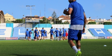 Los melillenses, con ganas de jugar este partido de liga