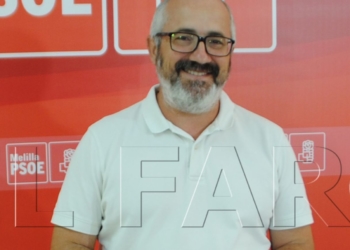 El secretario de Economía, Empleo y Emprendimiento del PSOE de Melilla, Jaime Bustillo.