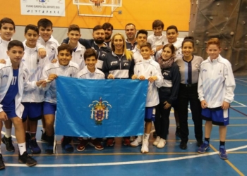 Imagen de la selección melillense infantil que el pasado fin de semana se desplazó a tierras malagueñas para preparar el Campeonato de España que se va a disputar en Valladolid.