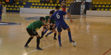 Imagen del partido disputado en la jornada de ayer