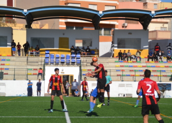 Imagen del partido disputado en la jornada de ayer