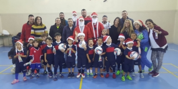 Jóvenes valores de la cantera de nuestra ciudad que se dieron cita en esta jornada de entrenamientos festiva