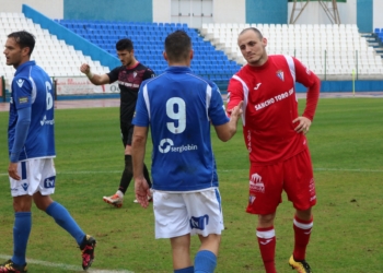Imagen del último de los enfrentamientos entre el Melilla y el San Fernando