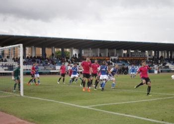 Los melillenses tuvieron sus oportunidades de peligro durante el enfrentamiento ante los marbellíes pero no las pudieron aprovechar.