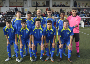 Once inicial que presentó el equipo Sub-16 de la Federación Melillense de Fútbol frente al conjunto ceutí
