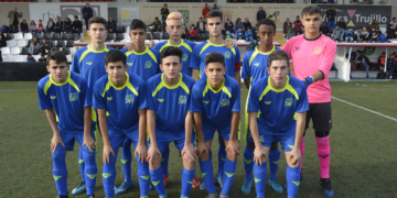 Once inicial que presentó el equipo Sub-16 de la Federación Melillense de Fútbol frente al conjunto ceutí