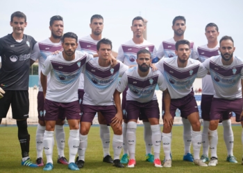 Once titular del FC Jumilla que saltó al terreno de juego en el partido de la primera vuelta disputado en el Álvarez Claro y que se saldó con victoria por la mínima de los melillenses