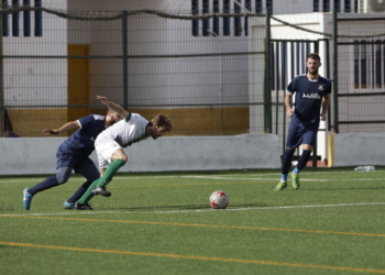 El conjunto melillense realizó un buen partido el pasado sábado a pesar de terminar perdiendo por 1-2 frente al Antequera C.F.