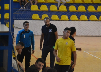 Faisal Salmi, técnico del cuadro gimnasta.