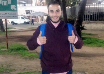 El jugador, Yusef, durante su viaje