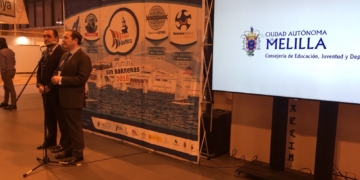 Momento de la presentación en tierras madrileñas, en la mañana de ayer.