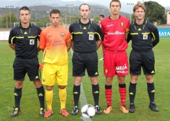 Trío arbitral que dirigirá el próximo encuentro unionista.