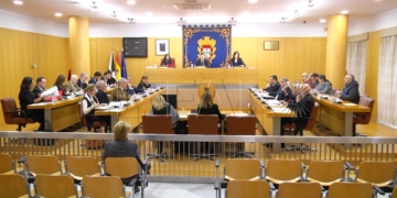 Vista de la sesión plenaria de ayer en Ceuta, en la que Vivas anunció la reunión que tendrá mañana con Imbroda