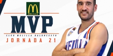 Infografía del mejor jugador de esta última jornada liguera