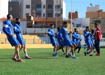 En la matinal de ayer miércoles se pudo ver trabajando a los tres porteros de la escuadra azulina dado que Dani Barrio, poco a poco, va integrándose al trabajo de grupo.