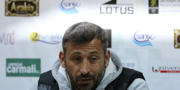 Manolo Herrero se mostró satisfecho con el punto obtenido por sus jugadores en el campo de la Balona