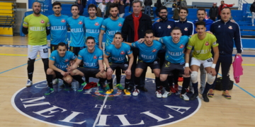 El consejero de Educación, Juventud y Deportes, Antonio Miranda, dio la enhorabuena a todos los jugadores del Melistar