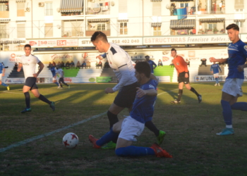 Los melillenses, en uno de sus partidos de esta temporada.