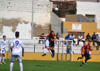 Los melillenses desplegaron un buen fútbol a lo largo de los 90 minutos.