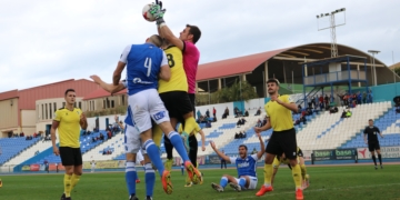 El Melilla estuvo cerca de la victoria en la segunda parte