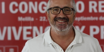 El secretario de Economía, Empleo y Emprendimiento del PSOE de Melilla, Jaime Bustillo