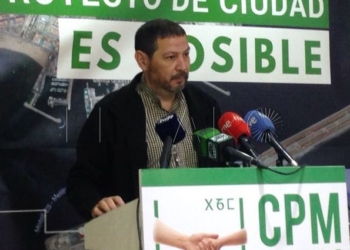 Aberchán le recuerda a Imbroda que “la patria y la bandera” son de todos, no del PP