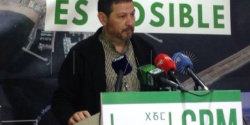 Aberchán le recuerda a Imbroda que “la patria y la bandera” son de todos, no del PP